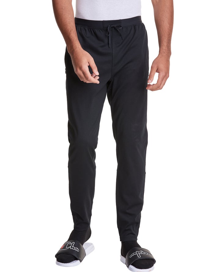 Pantalon Chandal Champion Hombre - Signature Ponte ( Negras ) 2081673-UE